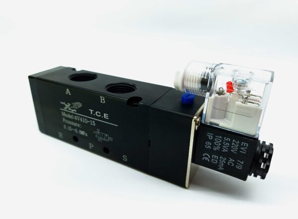 5/2 way solenoid valve 4V Series Single Coil